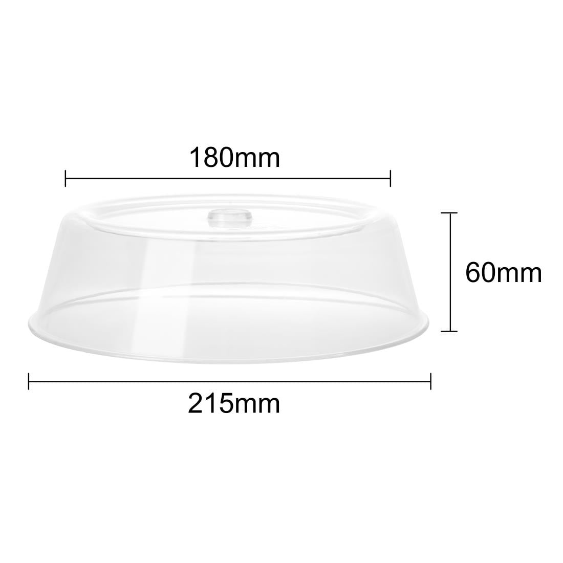 Vogue SAN Plate Cover Vented 60x215x215mm (JM591)