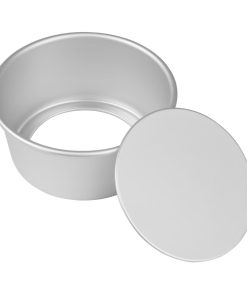 Vogue Aluminium Cake Tin with Removable Base 170mm (JM810)