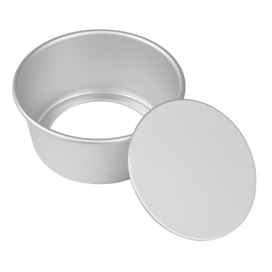 Vogue Aluminium Cake Tin with Removable Base 170mm (JM810)
