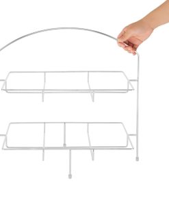 Olympia Rectangular Wire Tray Holder 440x245x440mm (JN819)
