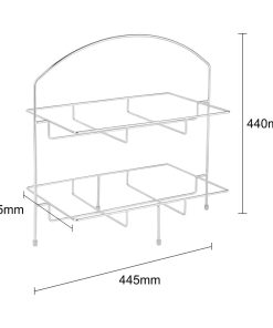 Olympia Rectangular Wire Tray Holder 440x245x440mm (JN819)