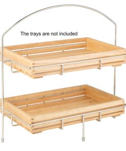 Olympia Rectangular Wire Tray Holder 440x245x440mm (JN819)