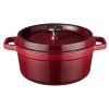 Churchill Cast Iron Dish Red 24cm (JP517)