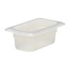 Cambro Polypropylene Food Tray GN 1-9 65mm (JP547)