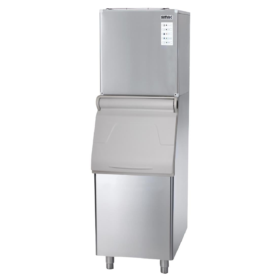 SIMAG Full Cube Ice Machine SVH 152 with R130 Ice Bin (JP624)