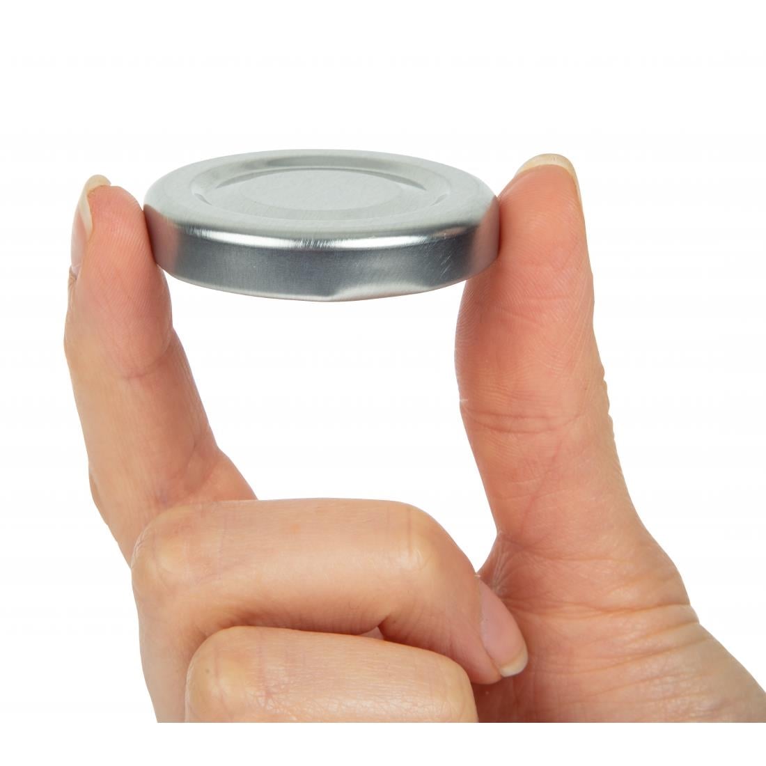 Artis Caps for Mini Milk Bottles Silver 20 Pack (JP783)