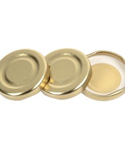 Artis Caps for Mini Milk Bottles Gold 20 Pack (JP784)