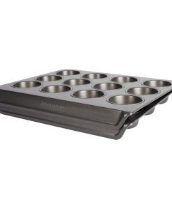 MasterClass Smart Stack Non-Stick 12 Hole Muffin Tin (JP818)