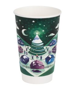Vegware Double Wall 2026 Festive Cups 455ml 400 Pack (JP889)