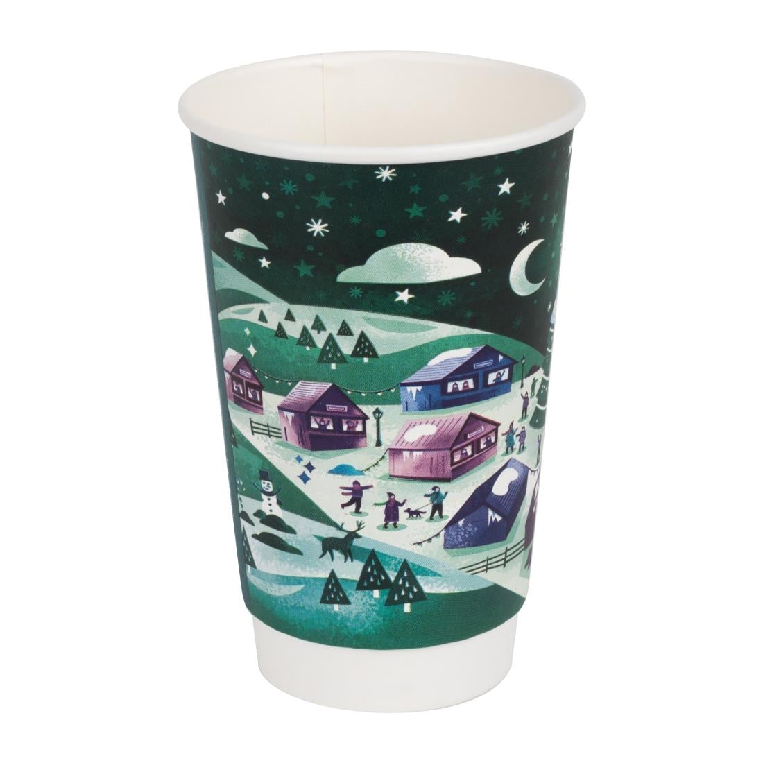 Vegware Double Wall 2026 Festive Cups 455ml 400 Pack (JP889)