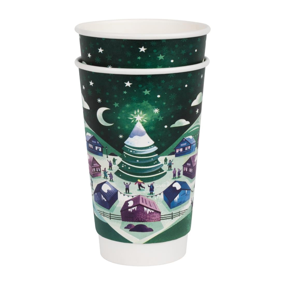 Vegware Double Wall 2026 Festive Cups 455ml 400 Pack (JP889)