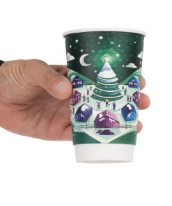 Vegware Double Wall 2026 Festive Cups 455ml 400 Pack (JP889)