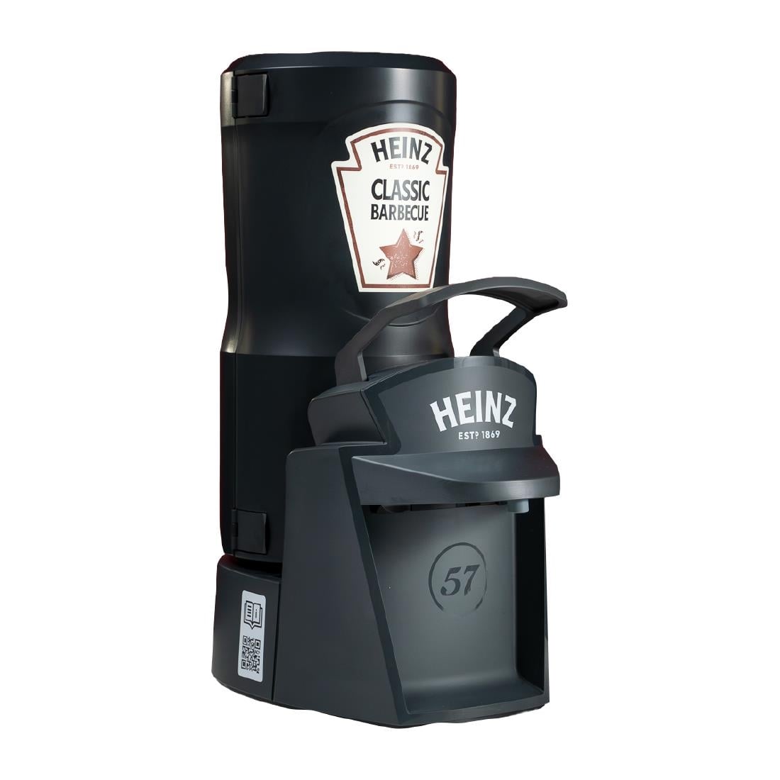 Heinz EazySauce Black Base and Black Cartridge for BBQ and HP Sauce (KA882)