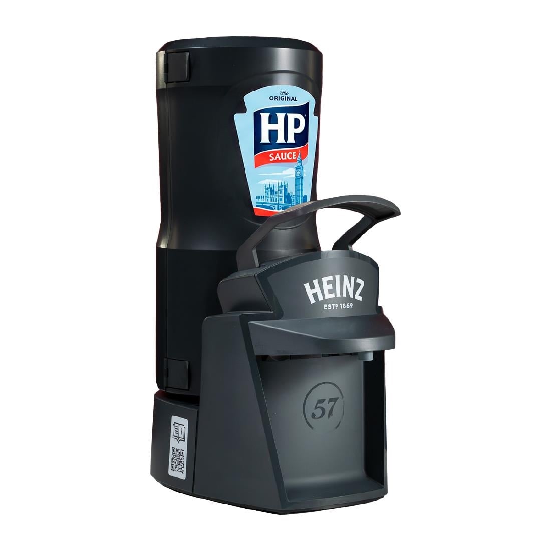 Heinz EazySauce Black Base and Black Cartridge for BBQ and HP Sauce (KA882)