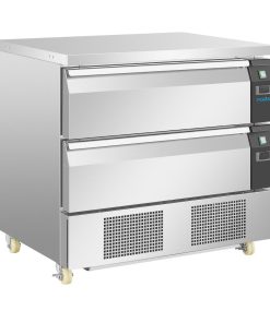 Polar U-Series Double Drawer Dual Temperature Counter Fridge 4xGN (UA098)