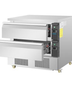 Polar U-Series Double Drawer Dual Temperature Counter Fridge 4xGN (UA098)