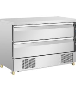 Polar U-Series Double Drawer Dual Temperature Counter Fridge 6xGN (UA099)