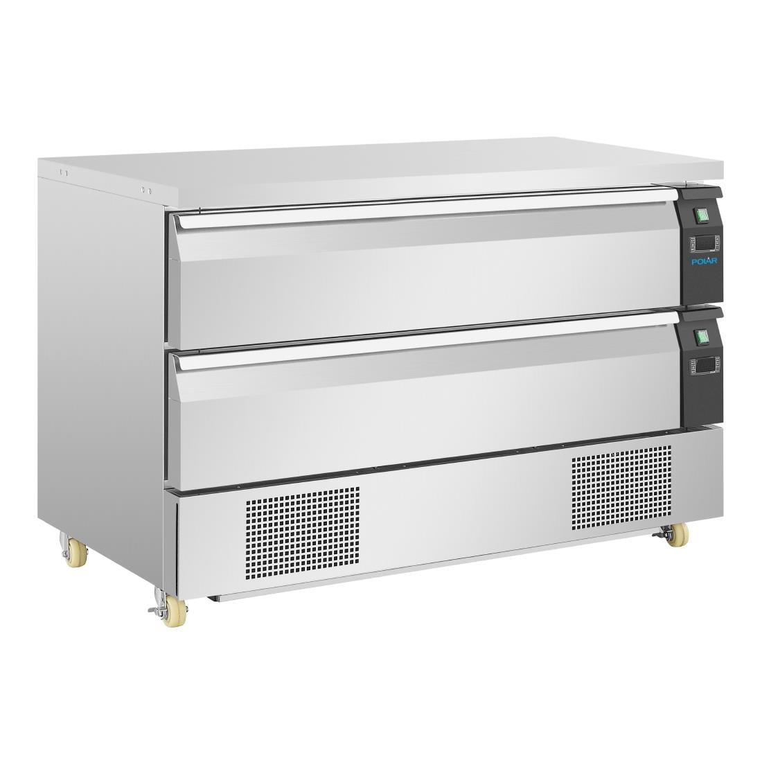 Polar U-Series Double Drawer Dual Temperature Counter Fridge 6xGN (UA099)