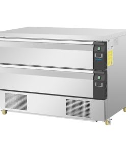 Polar U-Series Double Drawer Dual Temperature Counter Fridge 6xGN (UA099)