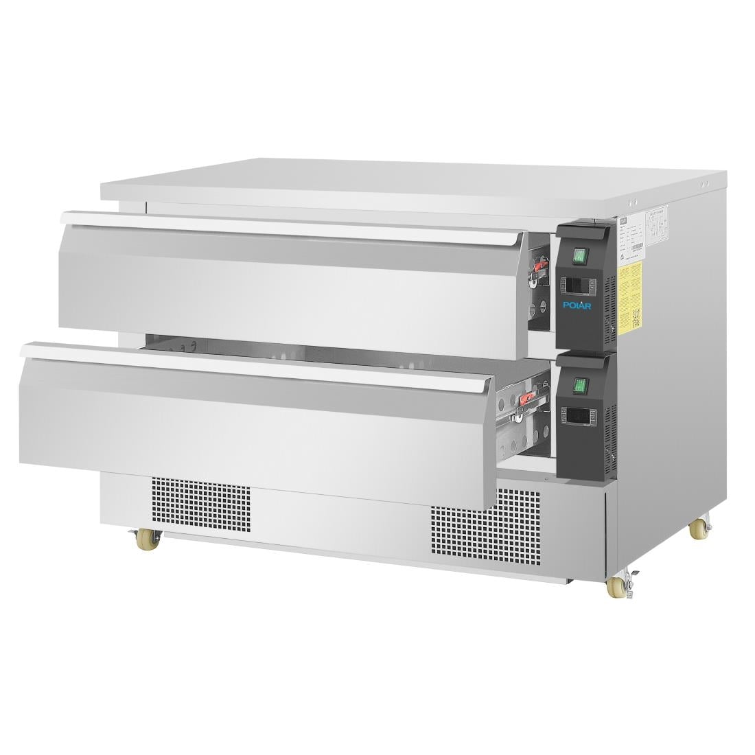 Polar U-Series Double Drawer Dual Temperature Counter Fridge 6xGN (UA099)