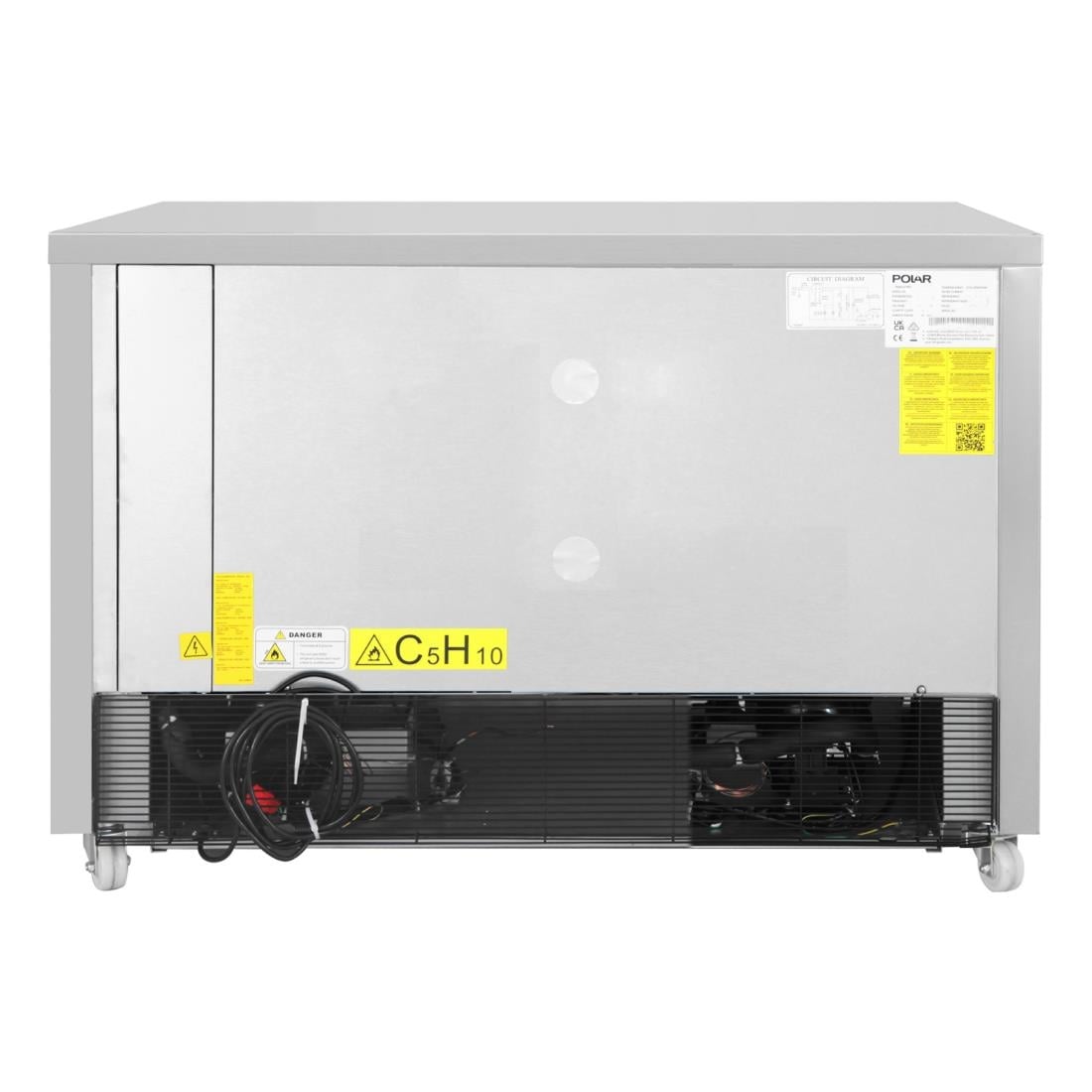 Polar U-Series Double Drawer Dual Temperature Counter Fridge 6xGN (UA099)