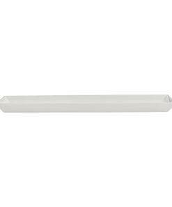 Steelite Rene Ozorio White Album Rectangular Trays 284x102.5mm 12 Pack (VV4735)