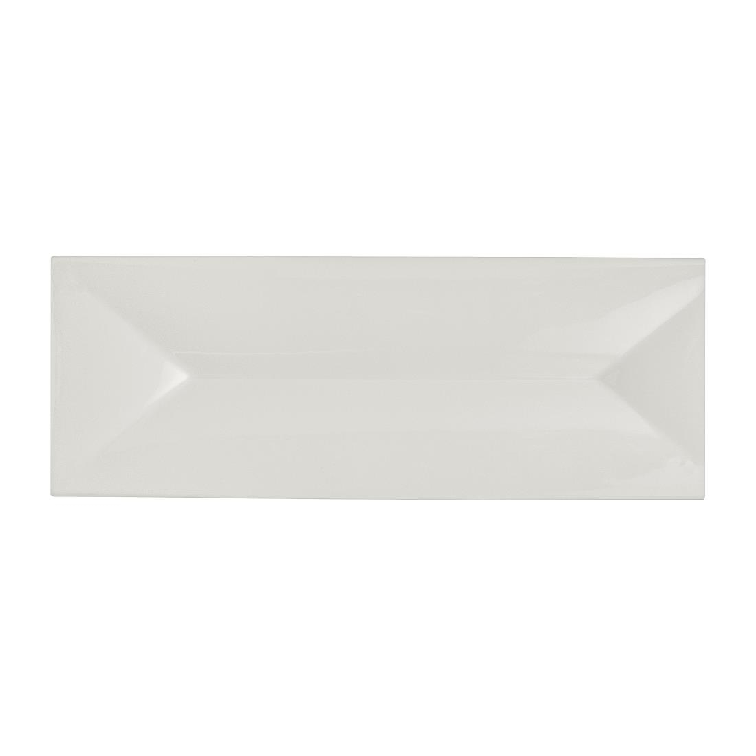 Rene Ozorio White Album Rectangular Trays with Indent 285x100mm 12 Pack (VV4743)