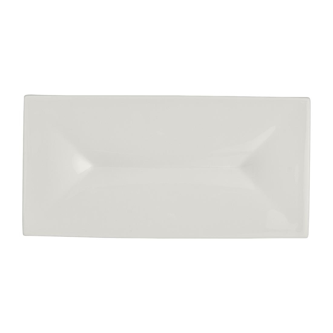 Rene Ozorio White Album Rectangular Trays with Indent 238x117.5mm 12 Pack (VV4744)